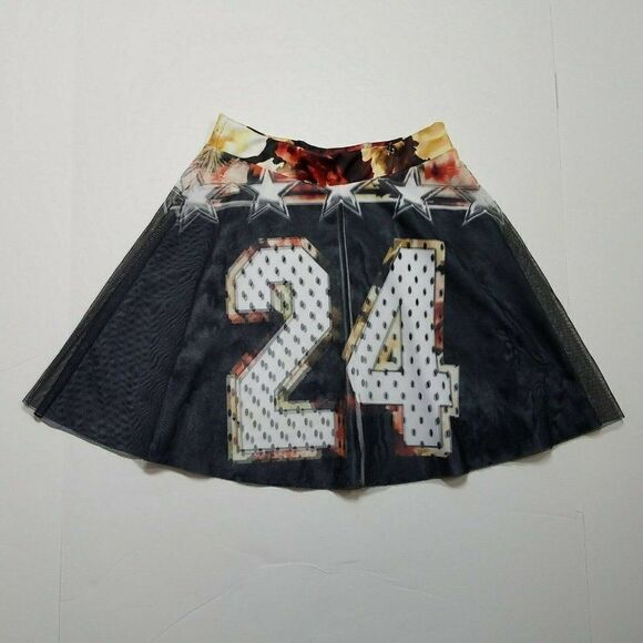 RUE 21 Polka Dot Skirt Size Small Tulle Overlay #24 - Picture 5 of 8